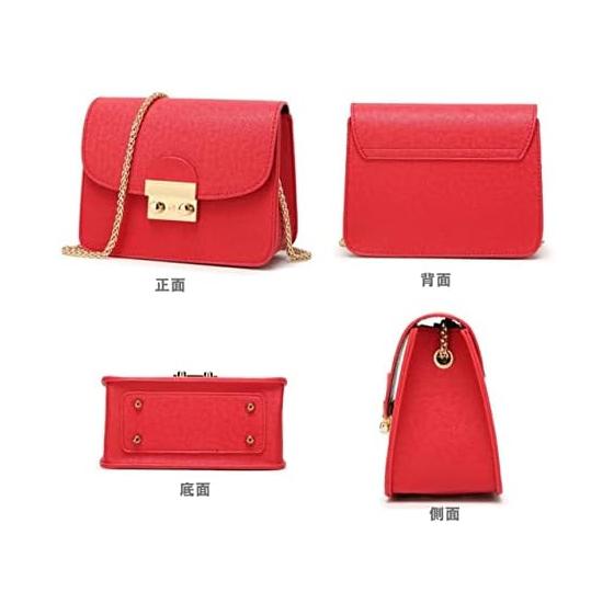 [Blue Refrain] Party Bag, Women's, Small, Elegant, Chain Shoulder, 3WAY Clutch Bag, Formal, Wedding, After-Party, Thank-you Party