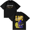 Quevedo El Baifo Album 2026 Tour Graphics Tshirt Unisex Unisex Fashion T Shirt Loose Casual Cotton Hiphop Streetwear Tshirts
