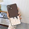 Cartoon Grid Cat Funda Phone Cover Case for Xiaomi Mi 12 12T Pro 13 Lite 14 15 Pro 12X 11 11T 10T
