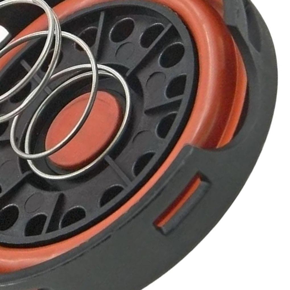 Black LR023777 New Engine PCV Valve Cover LR2 PCV Valve Cover Repair Kit With Membrane XC60 XC70