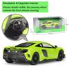 Welly 1:Modello di auto in lega McLaren 675LT in scala 24 Diecast Metallo Veicoli Giocattolo Modello di auto Collezione Alta Simulazione Regali per bambini