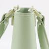 Salvatore Ferragamo Gancini Handbag 21 7144 Pastel green rubber Women Used