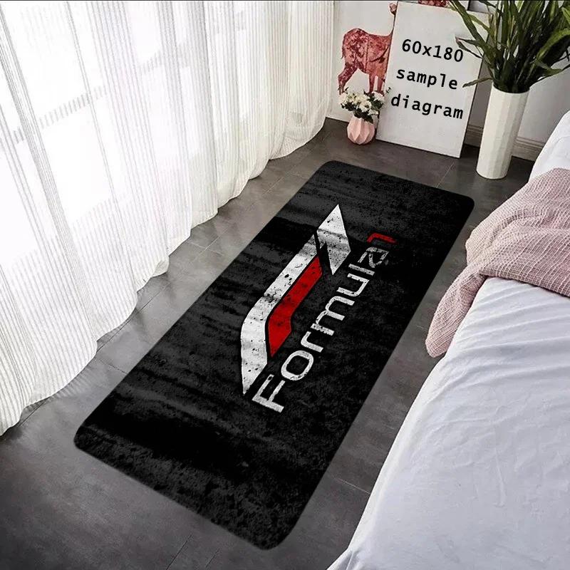 

Balcony Carpet Living Room F1 Racer 33 Number Rugs Foot Carpets Entrance Doormat Soft Bedside Rug Floor Mats Non-slip Mat Home 40X60cm