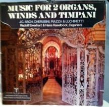 

LP Record J. C. BACH, CHERUBINI, PIAZZA, LUCH - Music For 2 Organs, Winds And Timpa TV34755 TURNABOUT US Classical Used