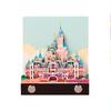 3D Memo Pad Calendar Sakura Fairy Tale Castle Notepad Desk Decoration Paper Bookmark Stationery Luxury Birthday Gift for Girls