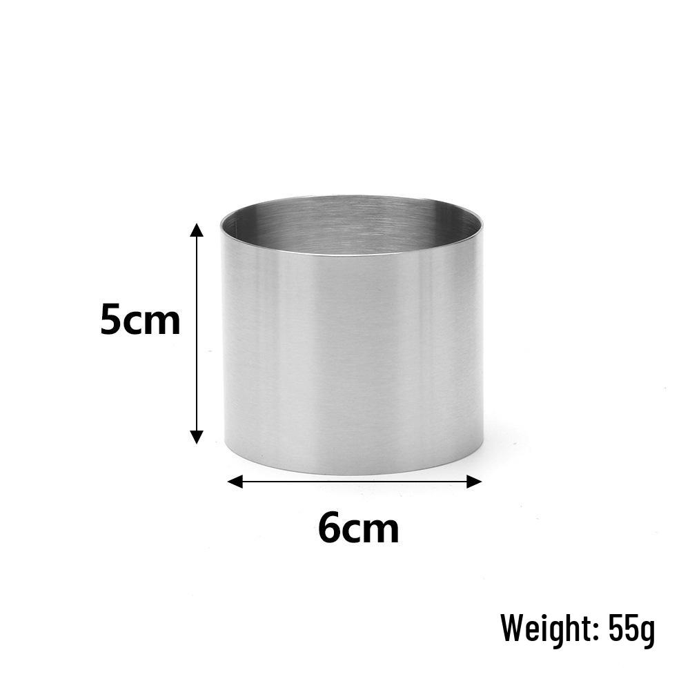 

Бесшовное кольцо из нержавеющей стали для торта и мусса для выпечки