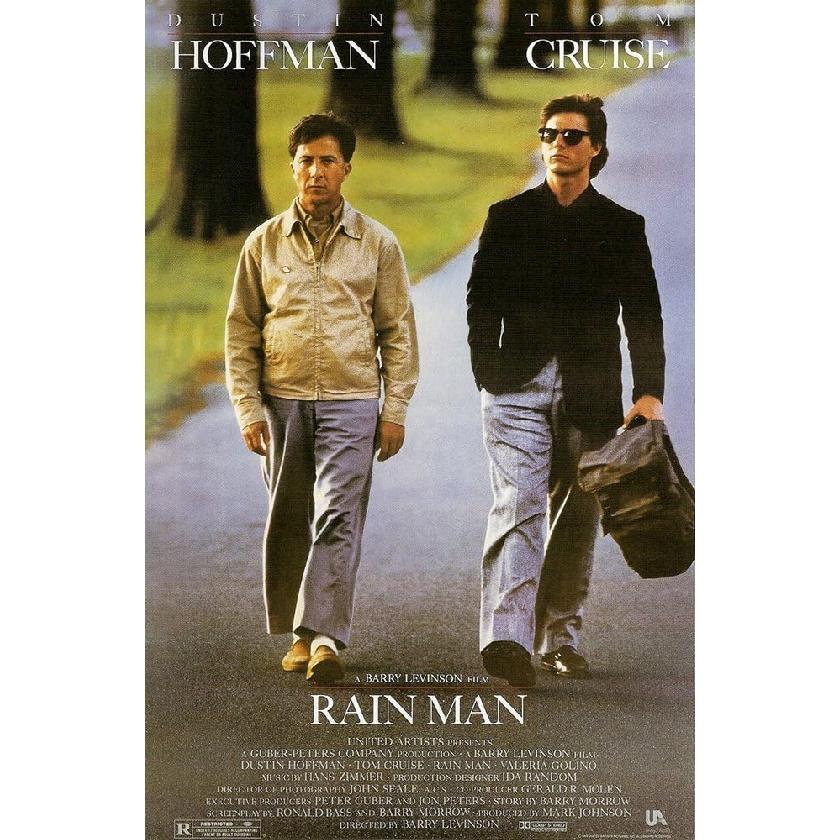 JIONK® Rain Man Movie Poster 24X36   (Style 2)