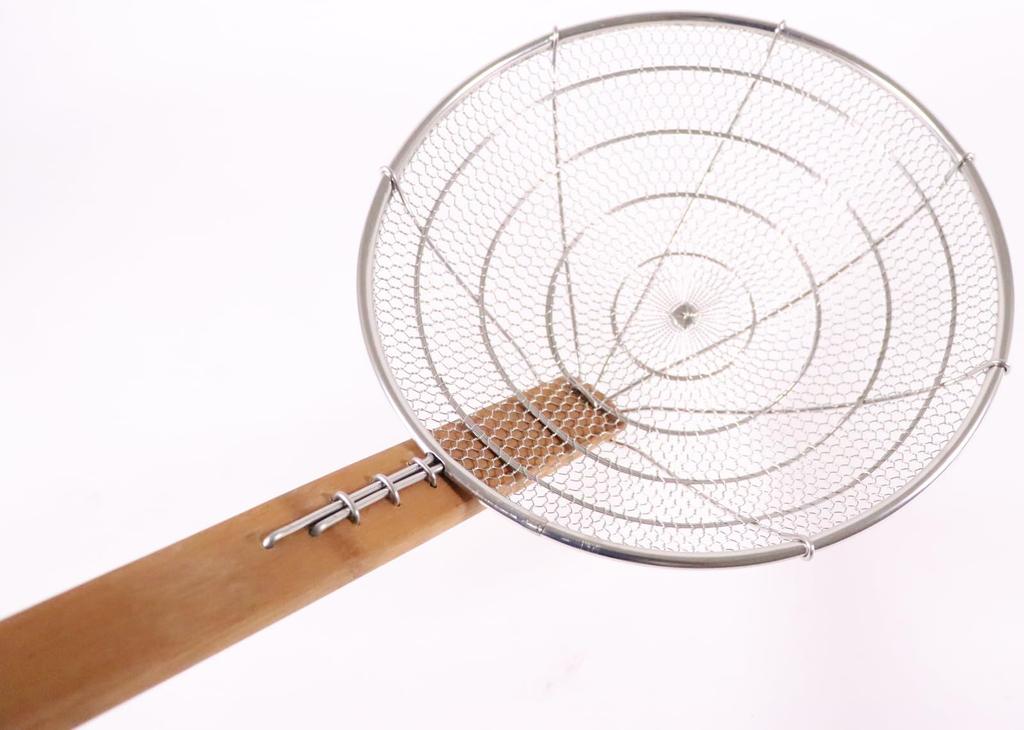 Kanda železo karbonizovaný bambus smažený extra jemný 30cm 041289 hrnec, vzor, ​​ručně pletená soba,