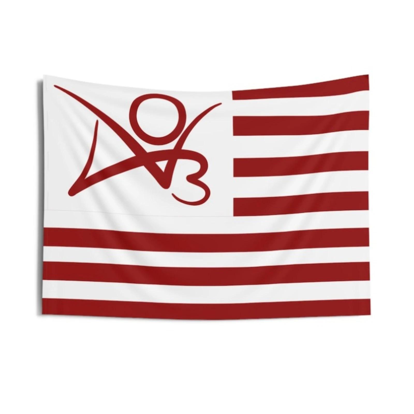 

1PC Yaoi Ao3 Red and Striped Design with Yaoi Tapestry Ideal for Living Rooms Bedrooms Offices Dorms Birthdays and Home Decor 74x94cm(29x37in)