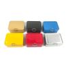 Buckle Clasp Metal Storage Tin Box Food Safe Iron Container with Lid for Homemade Cookies Candies Holiday Gift Packaging