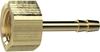 Brass Connector 25 Bar External Thread 1/8" Hose 4mm