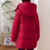 Fashion Women Winter Coats Hooded Loose Thick Warm Long Parkas Female Jackets