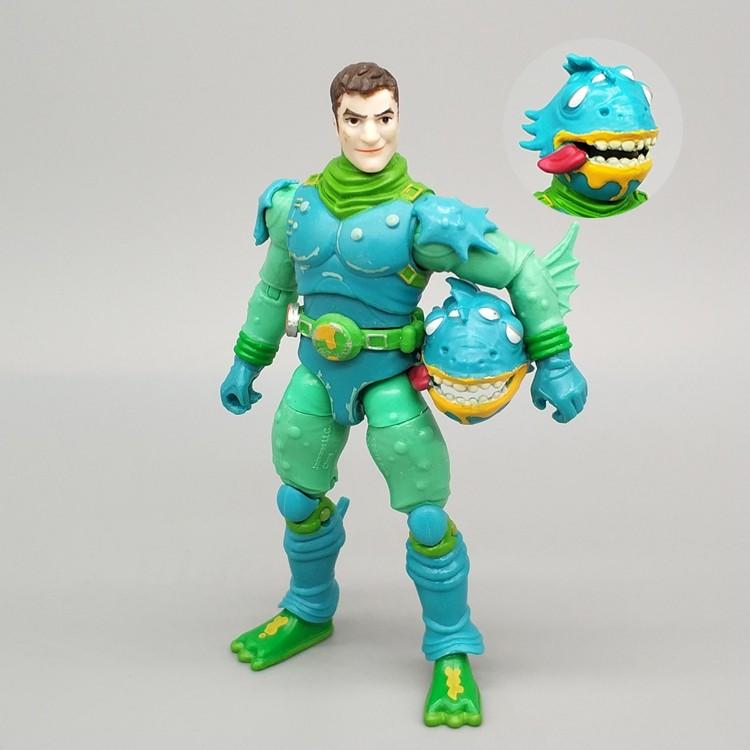 3.75 Inch Action Figures Set - Werewolf Ninja Special Forces Crossover Poseable Troops Model Collection For Toys Hobbies
