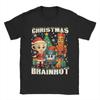 T Shirt Funny Christmas Italian Brain Rot Italian Brainrot TShirts Novelty Tee Shirt for Man Women Summer Short Sleeve Top Tees