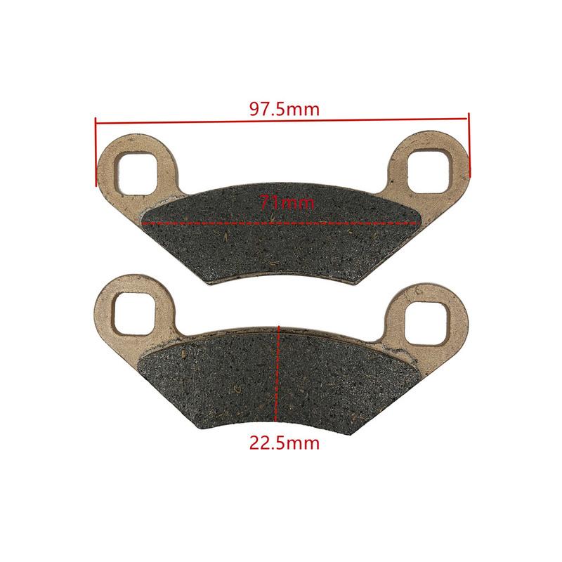 Front Brake Pads For LINHAI 260CC 300CC 4x4 Drive ATV Quad