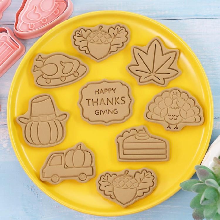 Plastic Biscuit Molds Baking Tool Party Treat Decoration Gifts for Baking Lovers