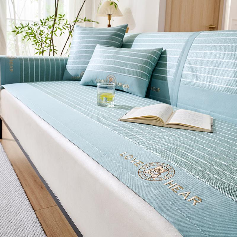 

Коврик из ротанга, диванная подушка, летний спальный коврик, подушка, нескользящая ледяная подушка, чехол для дивана, ткань 60*60cm