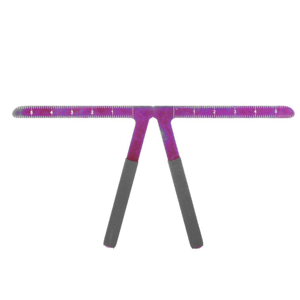 4 Colors Permanent Eyebrow Makeup Ruler Reusable Tattoo Shaping Measure Tool