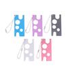 Universal Eyelash Glue Caps Opener Metal Essential Oil Bottle Opener Replacement Bottle Mouth Head Anti-Blocking Eyelash Tool