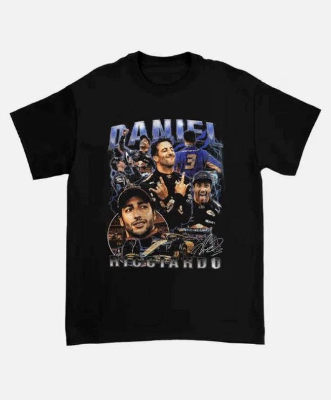 Daniel Ricciardo unisex T-Shirt, - Formula One shirt - Classic 90s 4XL