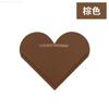 Bookmarker for books Creative PU Leather Love Heart Reading Book mark Book Page Marker Stationery Supplies Student Bookmark Gift