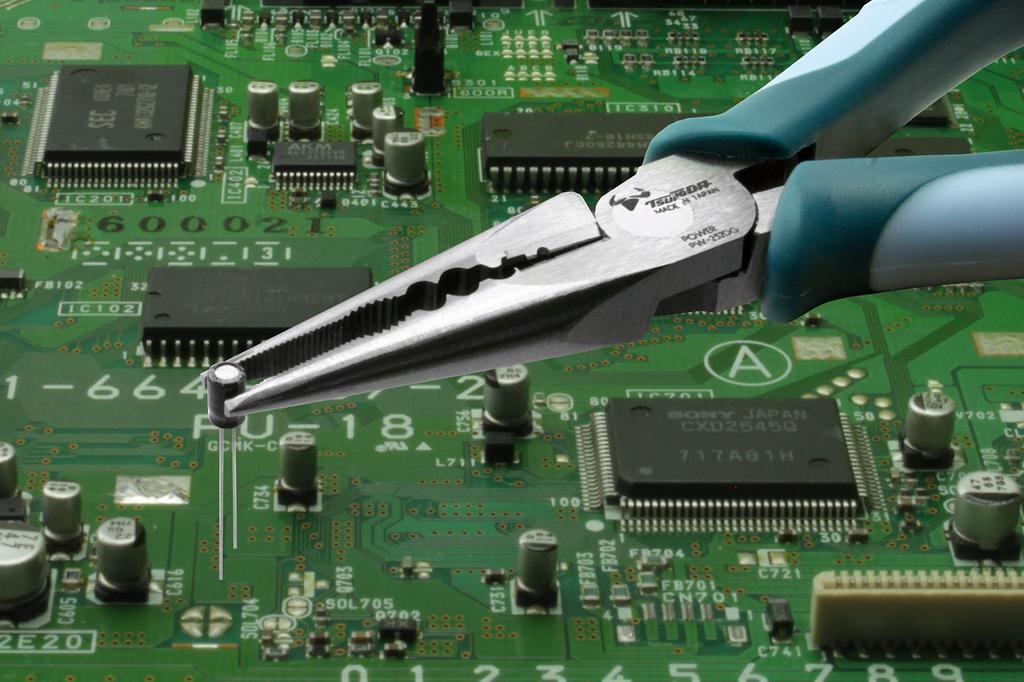 Tsunoda TTC Power Long Nose Eccentric All-Purpose Pliers, Type, 150mm, PW-232DG