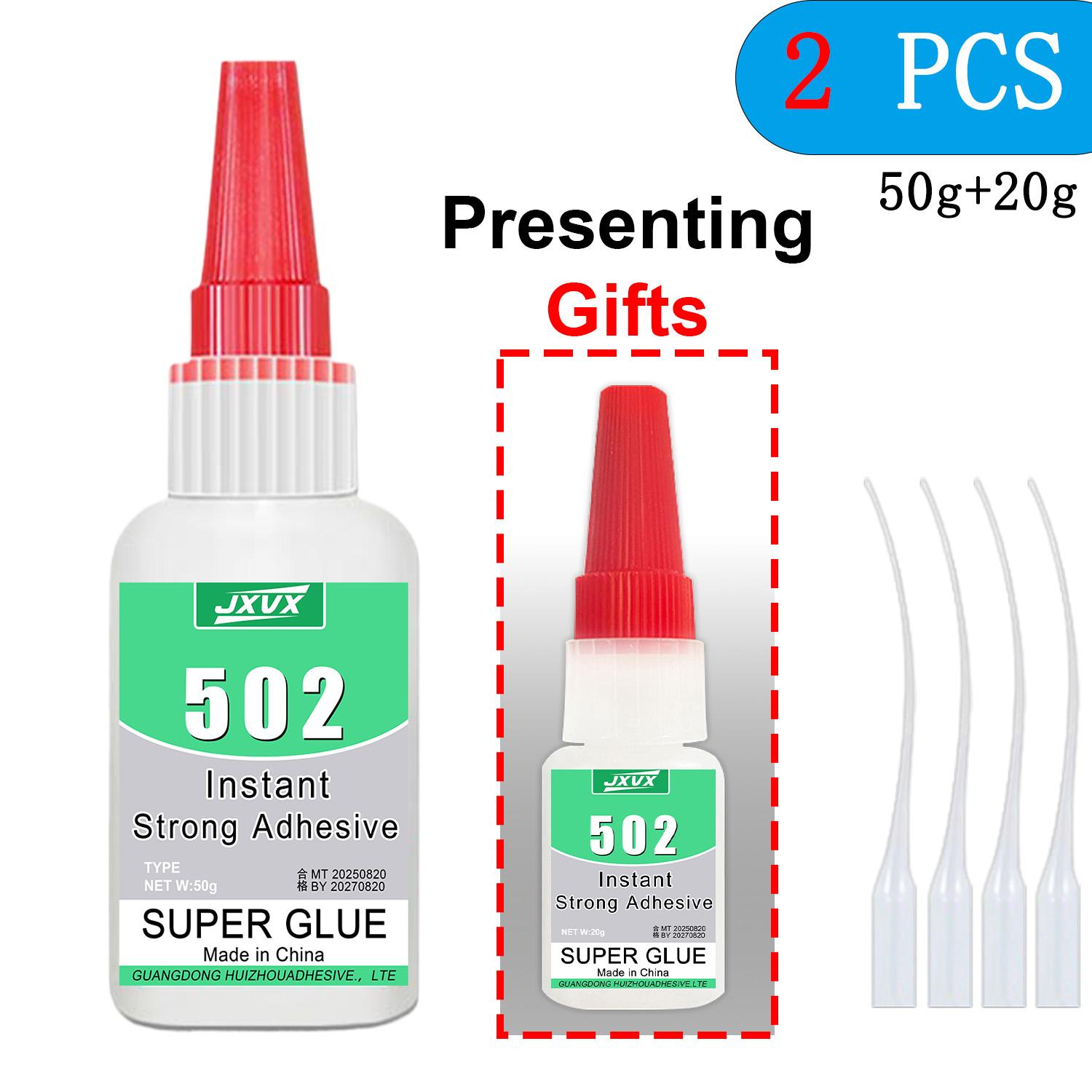 

502 Super Glue Home Repair Kit – Factory Direct: Buy One, Get One Free – Instant Adhesive, All-Purpose Glue for Metal, Plastic, Glass and Wood