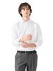 B:MING LIFE STORE by BEAMS Men's COOLMAX® Regular Collar Shirt, White, Size S (92110385803)