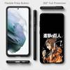 For Samsung Galaxy S25 S24 S23 S22 Ultra FE A37 A57 A56 A55 A06 A16 A15 A36 A26 A35 A05 A25 A54 A34 Phone Case Lovely Attack On Titan Eren Jaeger Levi