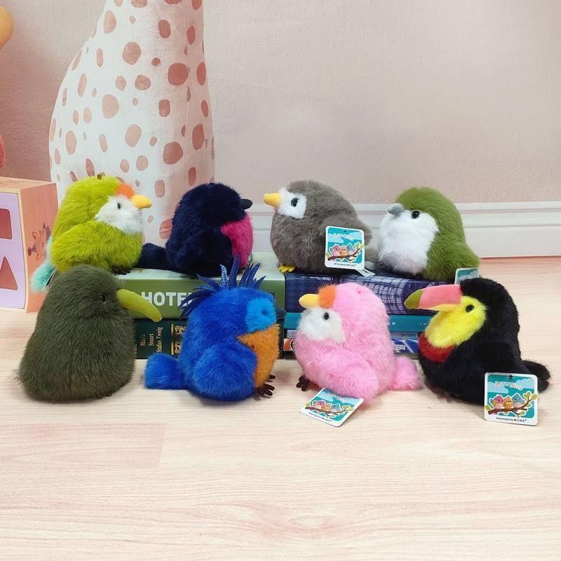 Love Bird Plush Toy Cute Kiwi Bird Stuffed Animal For Kids And Collectors