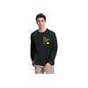 Nike Standard Issue Los Angeles Lakers Crew Neck Sweatshirt Men Tops Black FD8654-010