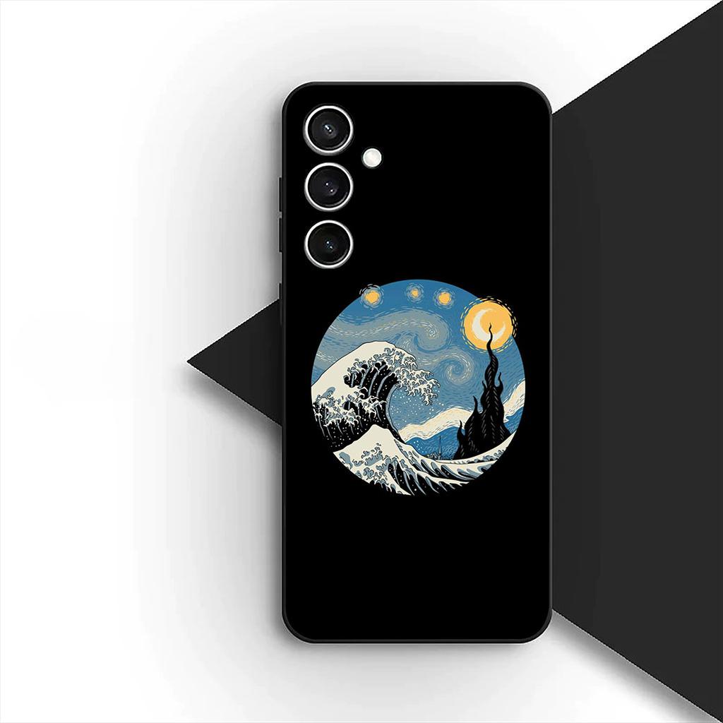 Casing for Apple iPhone 17 Pro XS Max Air 6 7 8 Plus 5 + SE 2022 SE2 16E Phone Cover Protective Case The Great Wave of Kanagawa