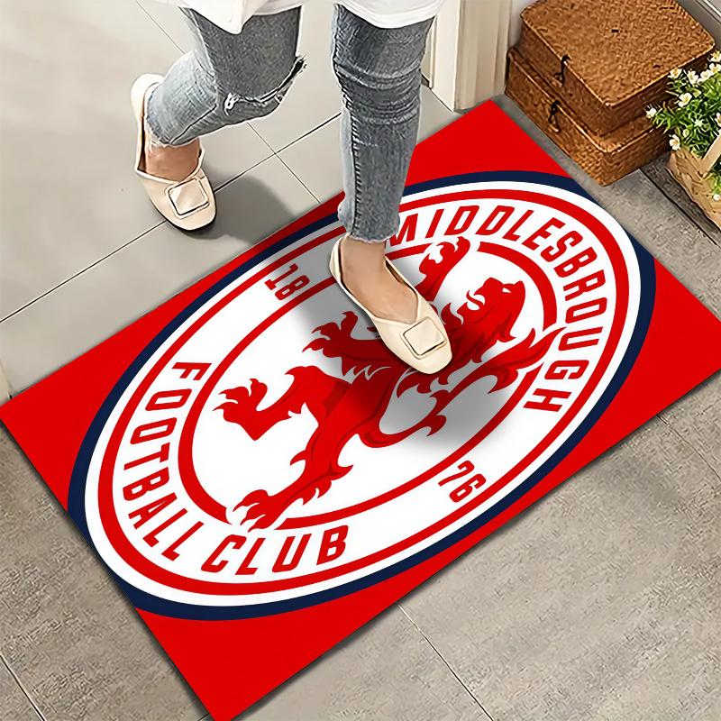 Middlesbrough Carpet Rug for Living Room Bedroom Home Sofa Decoration,Kids play Nonslip Floor Mat