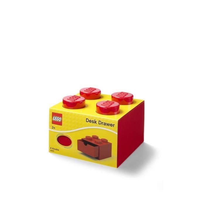 Boîte de Rangement - LEGO - 40201730 - Empilable - Rouge - Taille S