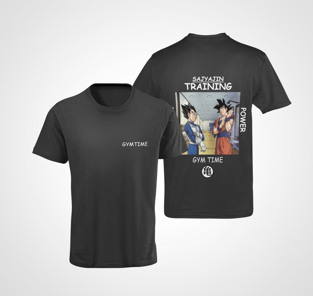 

Gym Goku GYMTIME No Pain SAIYAN DRAGON BALL Womens Oversized T-Shirt S-XXXL S