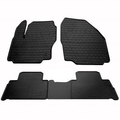 Rubber Mats (4 Pcs, Premium) for Ford S-Max 2007-2014