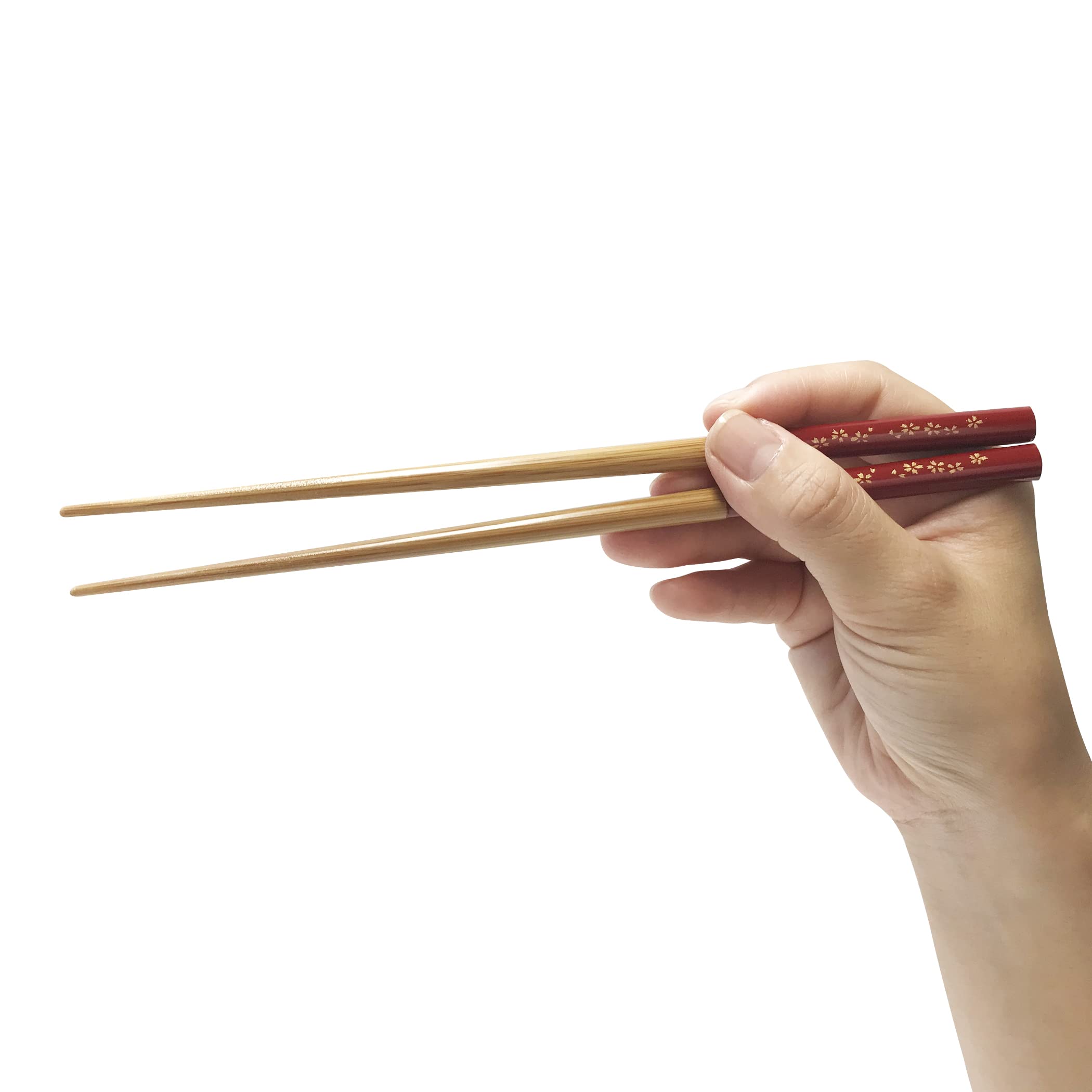 

Made in Japan with Natural Modern Wooden for Home Use Blossom Obama-made, Dishwasher-Safe Chopsticks Bamboo, High-Quality, Japanese-Style Design,