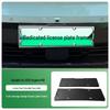 2025 Jike MIX Full-Coverage Green License Plate Frame for New Energy Vehicles