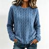 Women's Casual Long Sleeve V-Neck Blouse with Ruffle for Everyday Wear