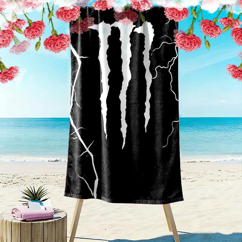 Monster Strandtuch, Vielseitiges Strandtuch Perfekt für Camping und Strandurlaube