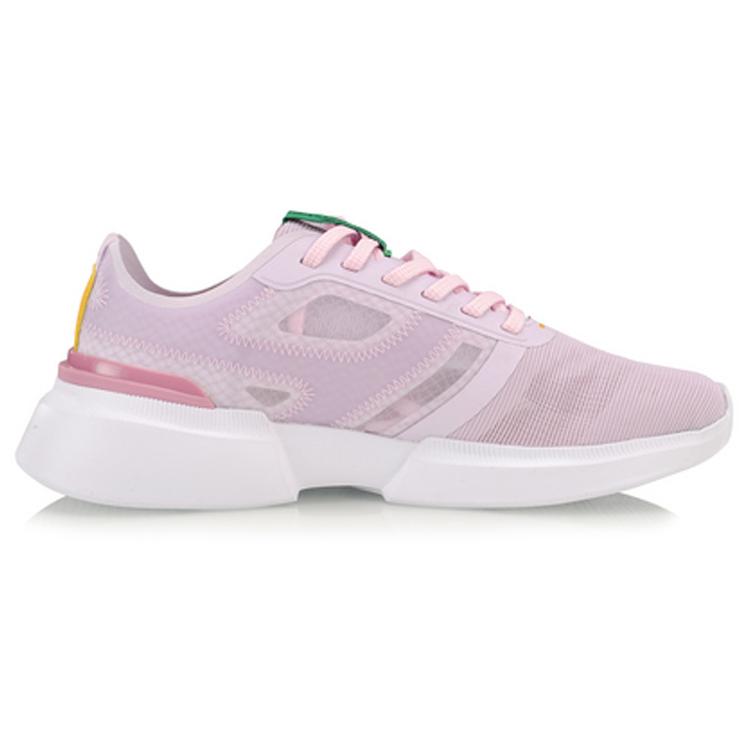 Li Ning Element Casual Shoes Women's Low top Dusty Purple AGCP052-3
