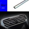 10 stuks 20cm Auto Airconditioner Uitlaat Decoratieve U-vormige Sierlijst Trim Decor Strips Auto Styling Autodeur Rand Hoekbeschermer