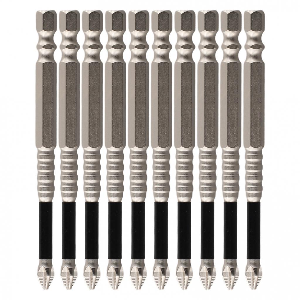 Professionelles 10-teiliges magnetisches Schraubendreherbit-Set für hochfeste Schrauben