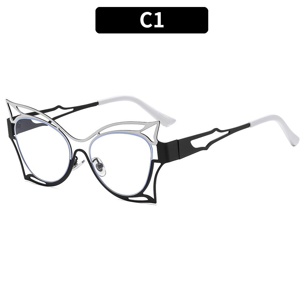 

Женские очки, персонализированная модная цветовая гамма, металлическая оправа в виде бабочки