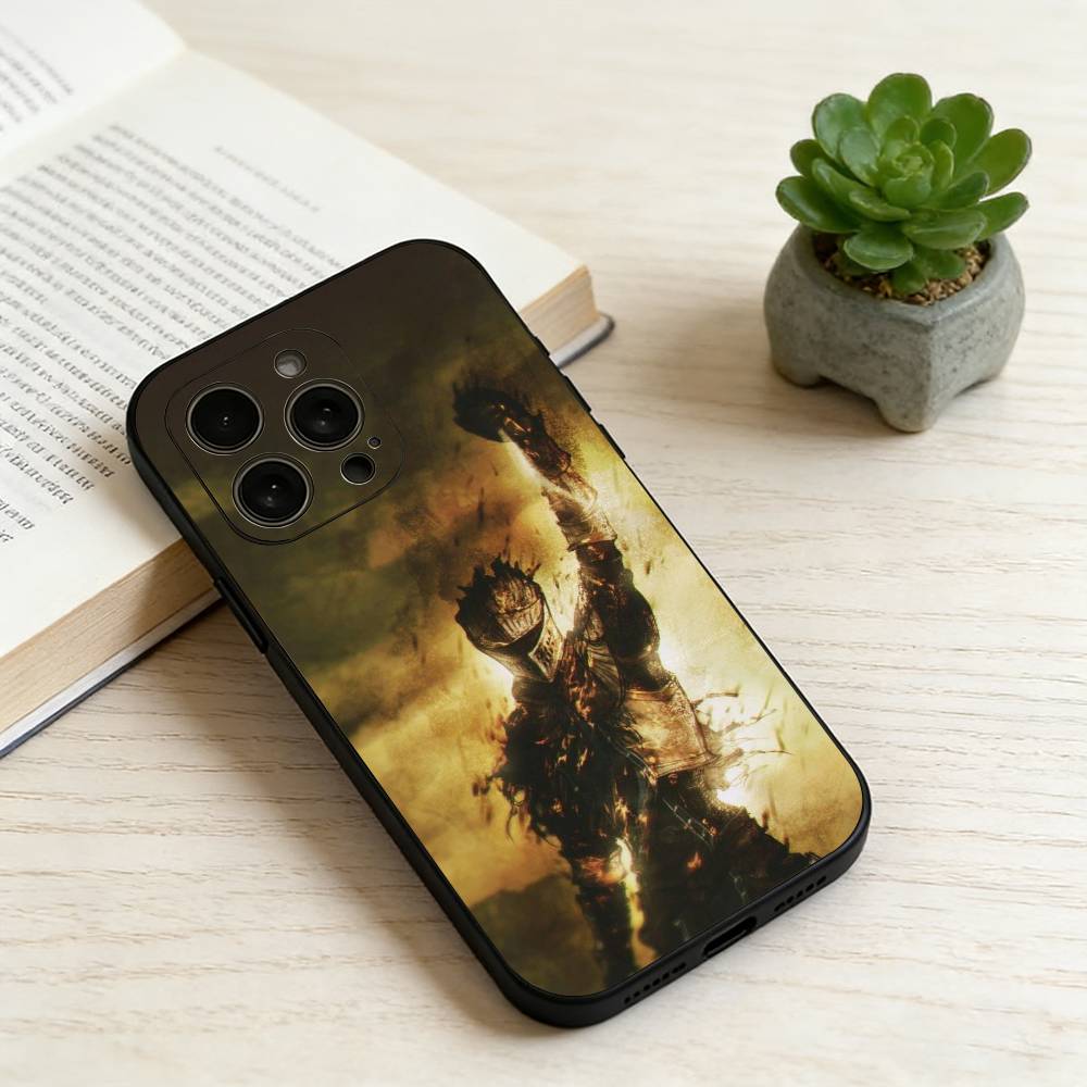 D-Dark S-Souls  Phone Case Silicone Soft For IPhone 17 16 15 14 13 12 11 X XR Plus Pro Max Plus