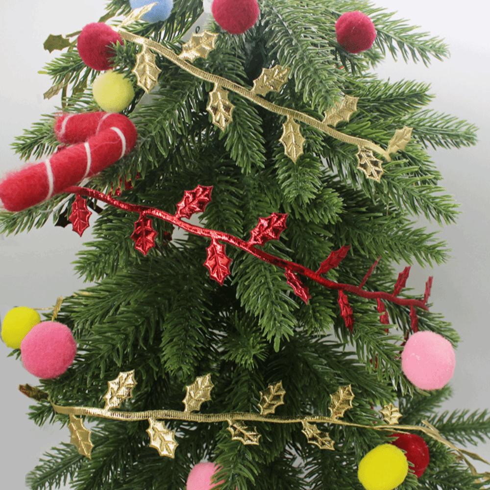 10M Length Maple Leaf Ribbon Multi Color Leaf Trim DIY Accessory Foliage Ribbon Gift Wrapping