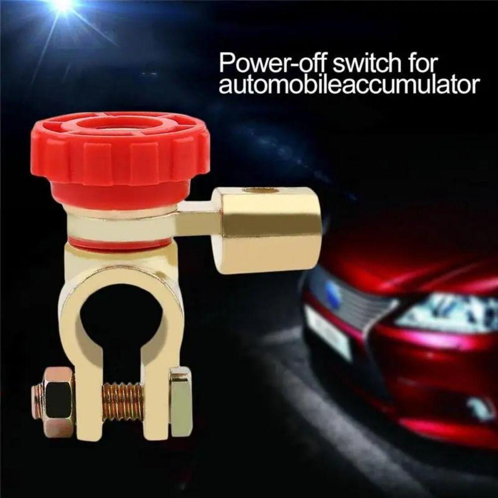 12V Car Battery Terminal Isolator Angle Rotatable Auto Battery Disconnector  Car Accessories