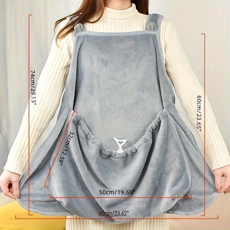 1Pcs Super Soft Breathable Cat Carrier Bag with Cat Aprons, Pocket, and Sleeping Bag
