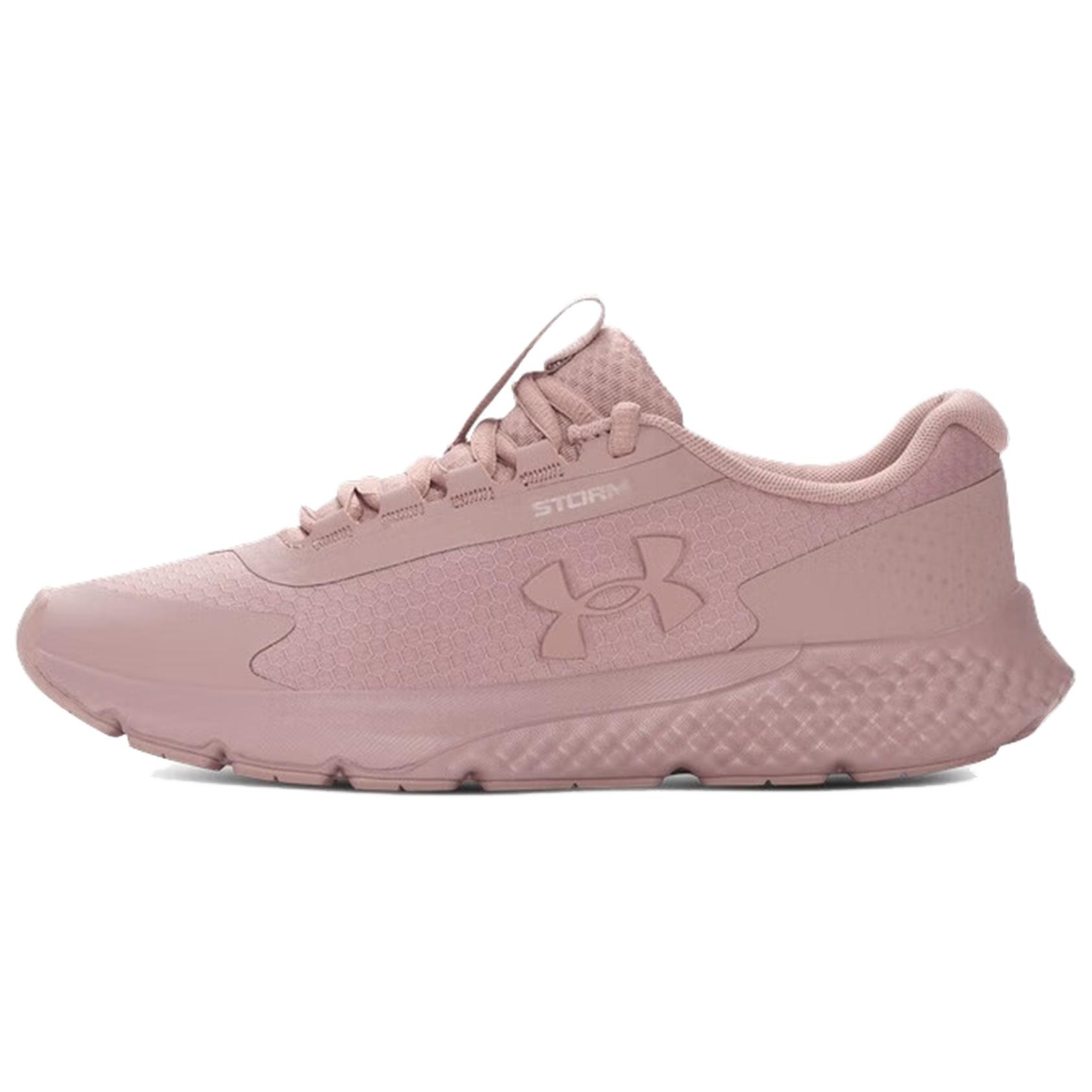 

Under Armour Rogue 3 Storm Comfortable Lightweight Breathable Resilient Running Shoes Women sneaker Pink 6003889-673 39