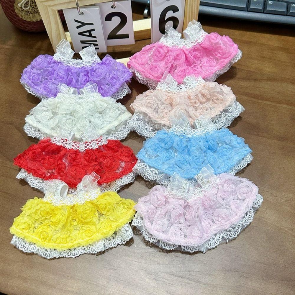 Accessories Princess Dress Cute Plush Dolls Clothes  For 15cm Cotton Doll/EXO Idol Dolls